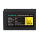 [MR-LBP12-100-LAR] Marsriva - Batería de Litio de Reemplazo de Plomo-Ácido 12.8V 100Ah (1.28kWh / 12.8V / 100Ah)