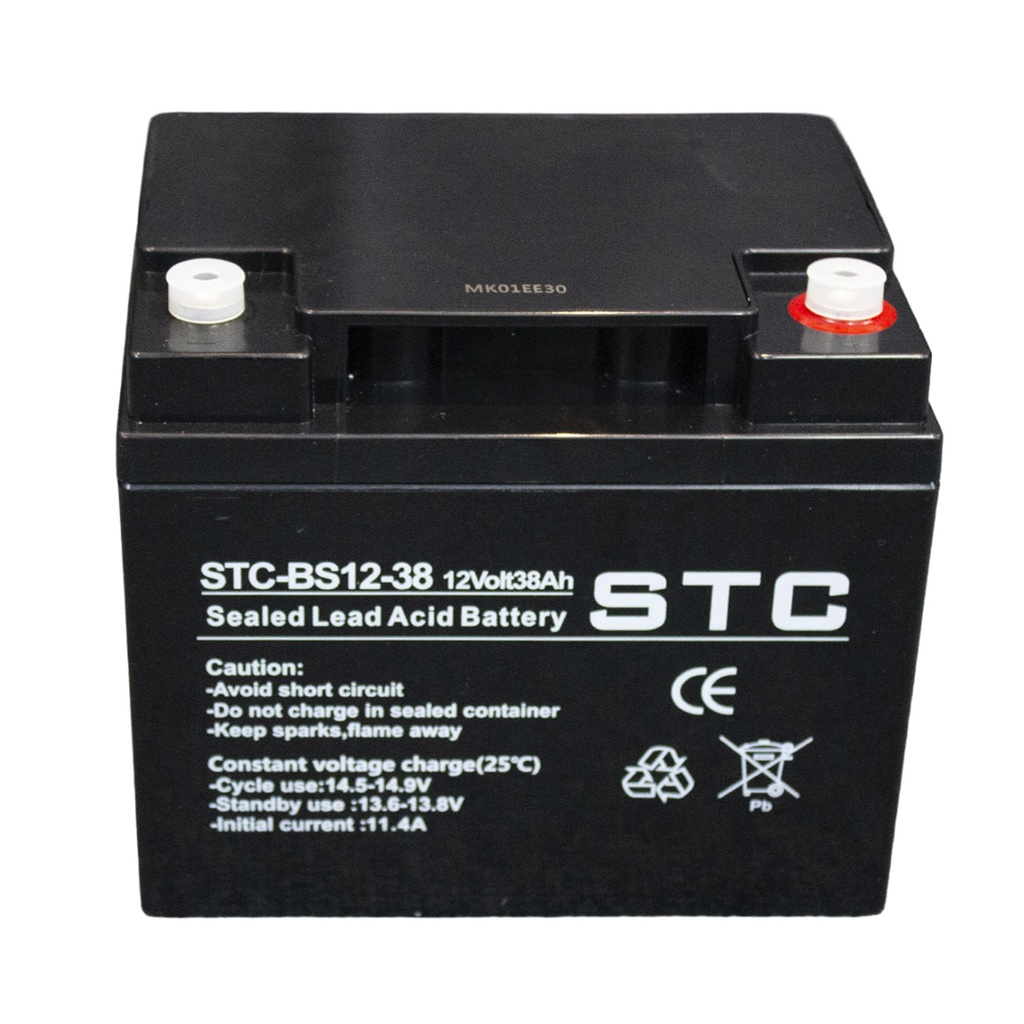 [STC-BS12-38] STC - Bateria Sellada 12V 38Ah