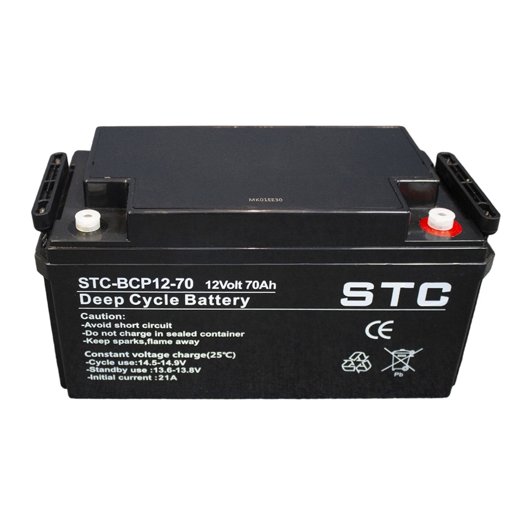 [STC-BCP1270] STC - Bateria Ciclo Profundo 12V 70Ah