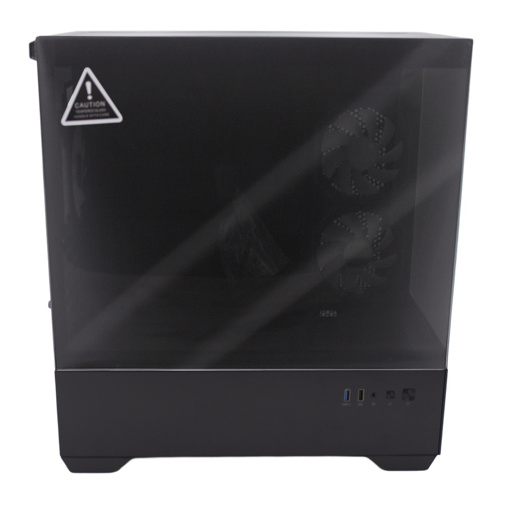 [AS304] Astra - Case Gaming Vidrio Templado 3 Fan RGB [Negro]