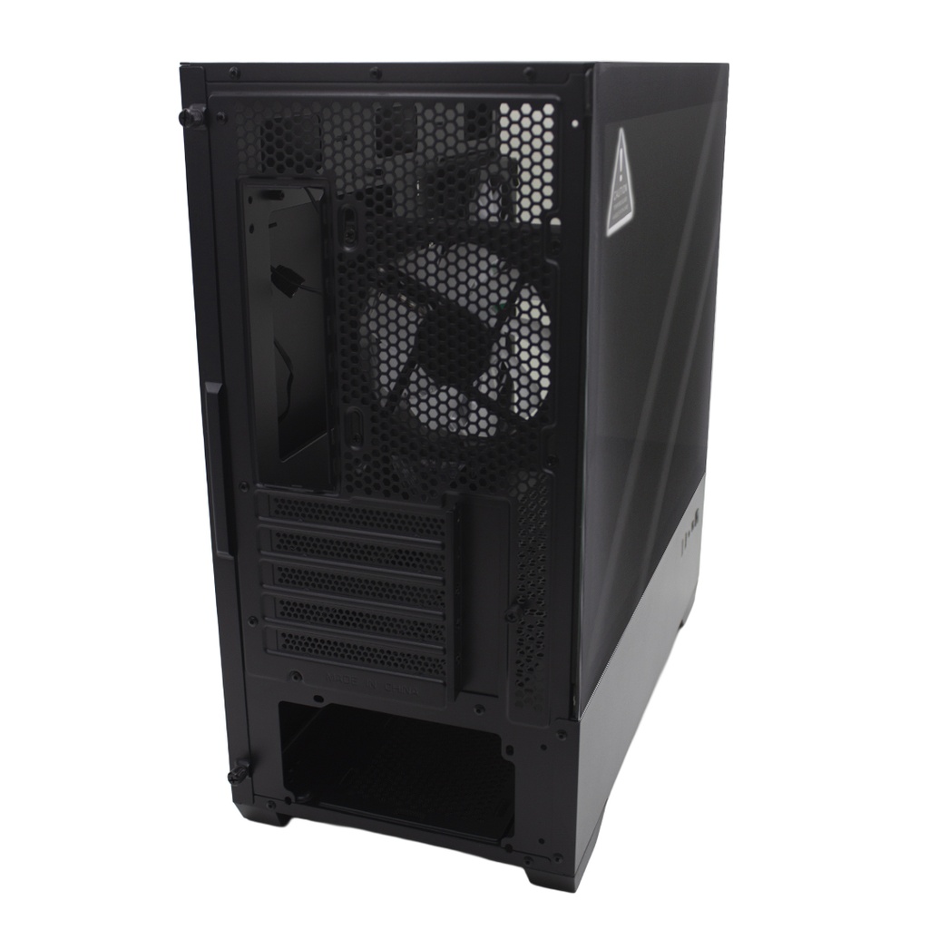 [AS304] Astra - Case Gaming Vidrio Templado 3 Fan RGB [Negro]