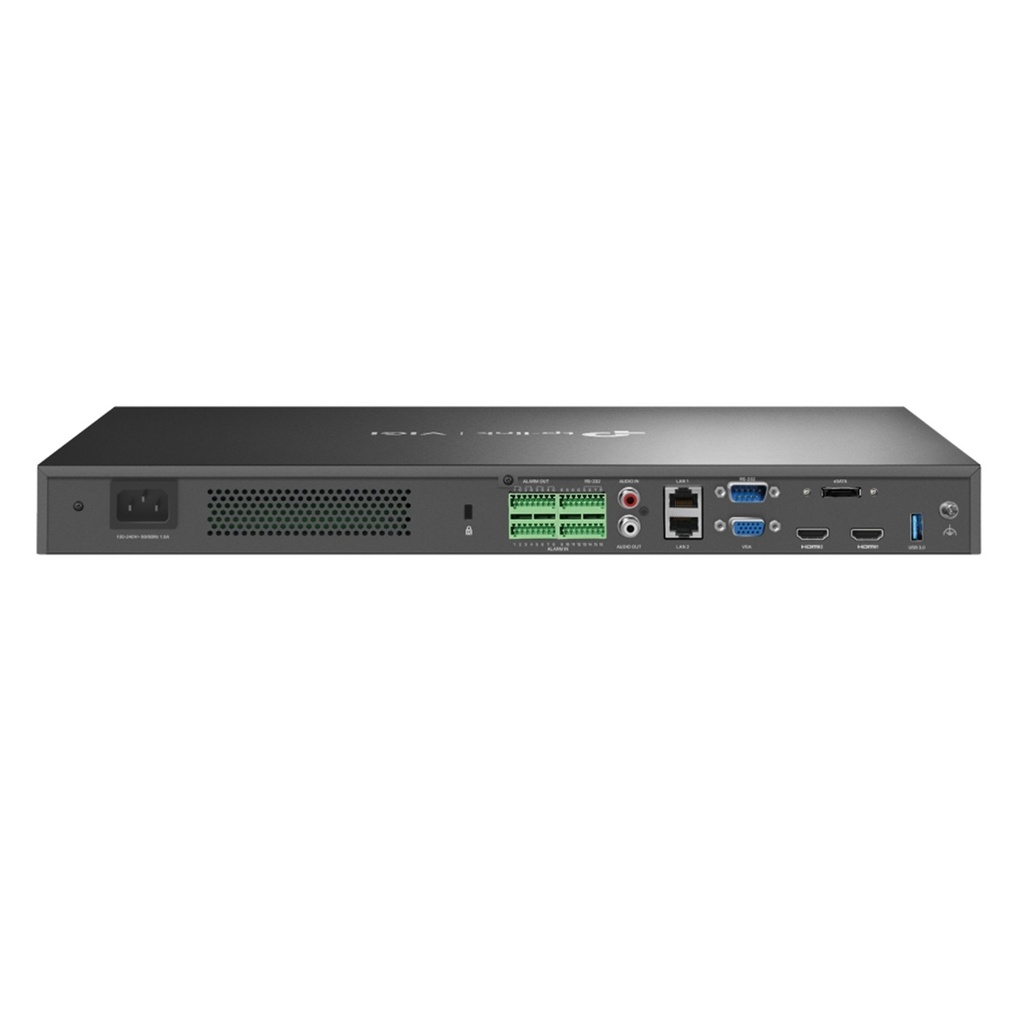 [NVR4064H] Vigi By TP-Tplink - NVR 64 Canales H.265+ 2 Salidas de vídeo HDMI y 1 VGA 4 Interfaces Sata
