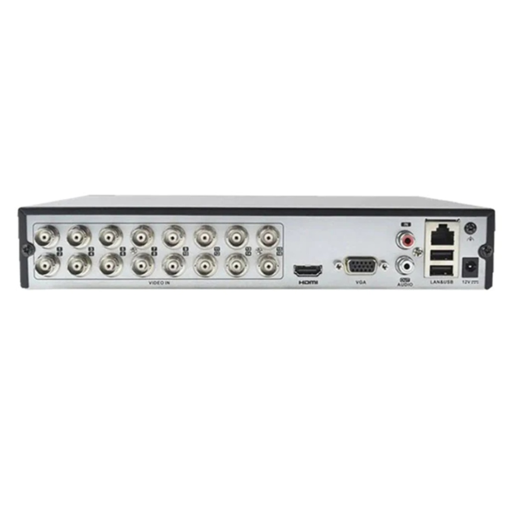 [DS-7216HGHI-M1(STD)(F)] Hikvision - DVR 1080P [2MP] Lite Pentahibrido 16 Canales TurboHD + 2 Canales IP