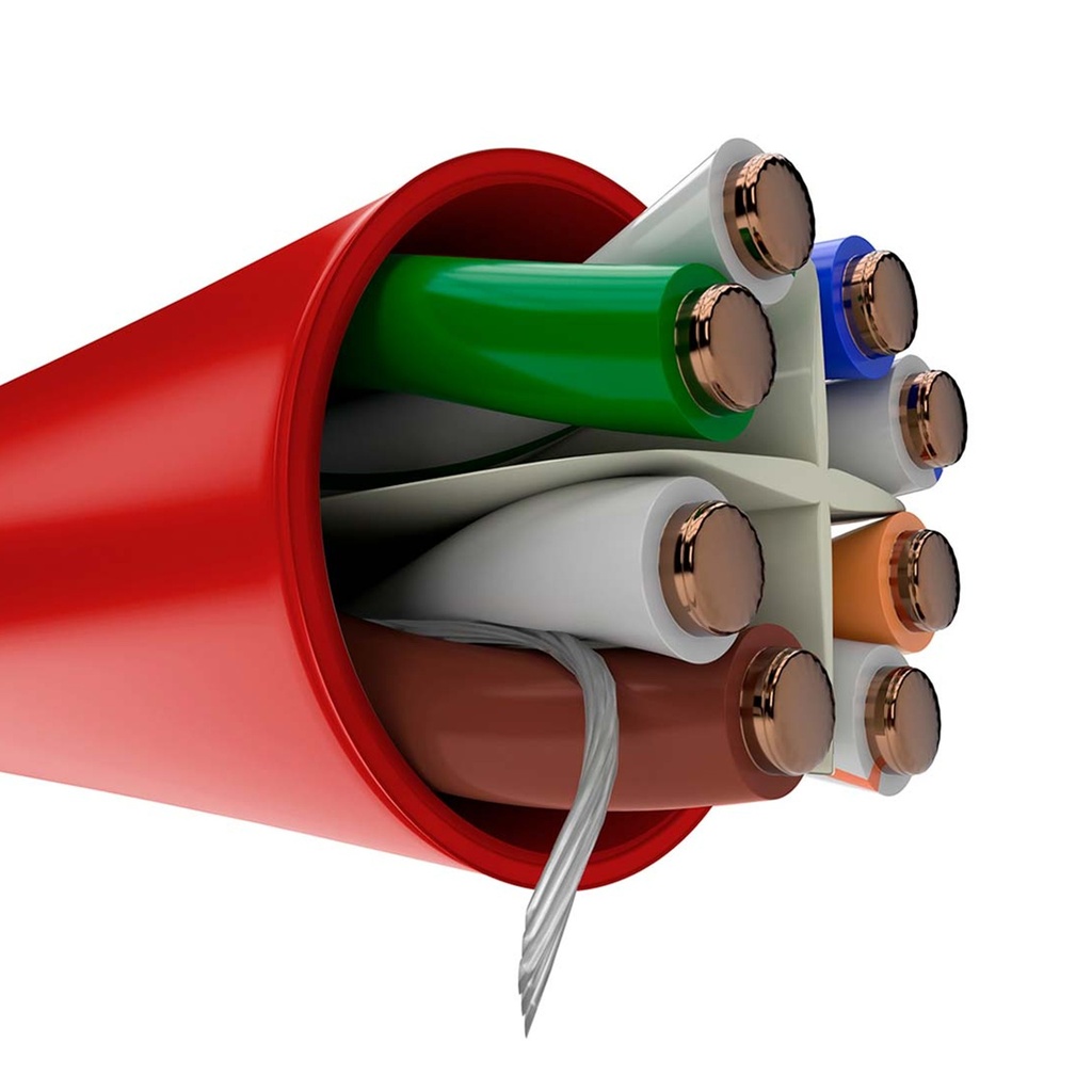 [AB357NXT03] Nexxt - Cable UTP Categoria 6 100% Cobre 23AWG 4 Pares LSZH [305m/1000ft]