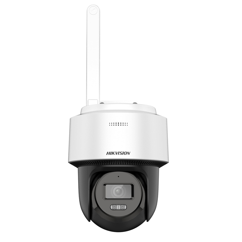 [DS-2DE2C400MWG-4G(2.8mm)] Hikvision - Cámara Domo PT IP [4Mp]  Dual Light (30 mts IR + 30 mts Luz Blanca) Acusense  IP66 Micrófono y Bocina Integrado (Audio de Dos Vías)  Incluye Montaje de Pared o Techo Lente 4 mm