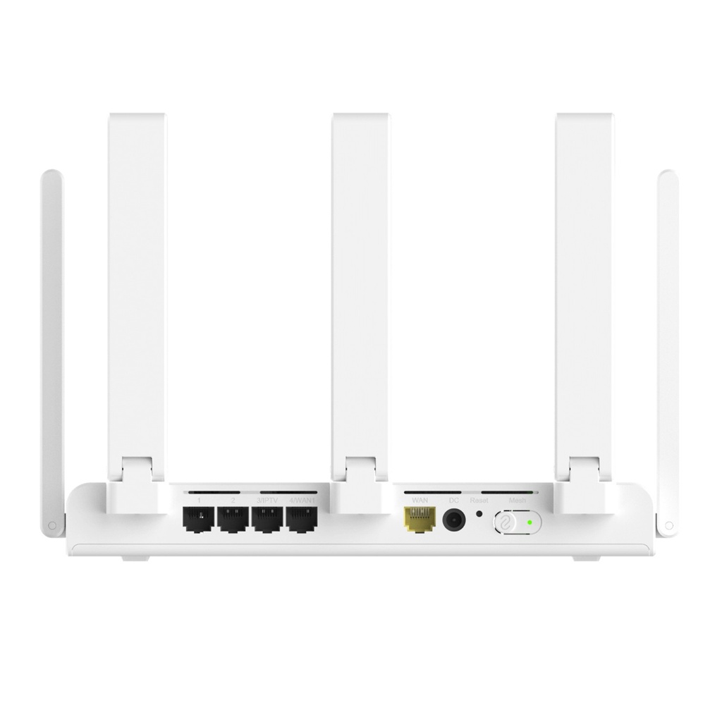 [RG-EW3000GX] Ruijie/Reyee - HOME Router MESH GAMING con Doble Puerto WAN Gigabit 4 Puertos LAN Gigabit WiFi6 2x2 Doble Banda 5 antenas 256 Ram