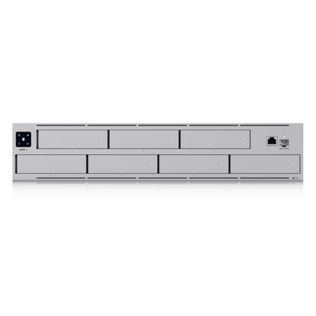 [UNAS-Pro] Ubiquiti - UNAS Pro Servidor de Almacenamiento en Red de 2U Rack con (7) Bahías para HDD/SSD de 2.5/3.5" con 1 Puerto 10GbE y 1 Puerto SFP+ 10G