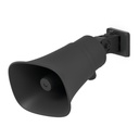 [UP-AI-Horn-Speaker-B] Ubiquiti - Corneta UniFi Protect AI Horn Altavoz IP 120 dB PoE+ Alerta AI Avanzada Montaje Pared Esquina y Poste IP66 [Negro]