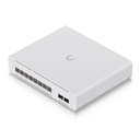 [USW-Pro-XG-8-PoE] Ubiquiti - Switch PoE++ USW Pro XG 8 Puertos PoE Switch Capa 3 Etherlighting de 8 Puertos 10GbE (Todos PoE++) y 2 Puertos SFP+ con Disponibilidad PoE de 155W