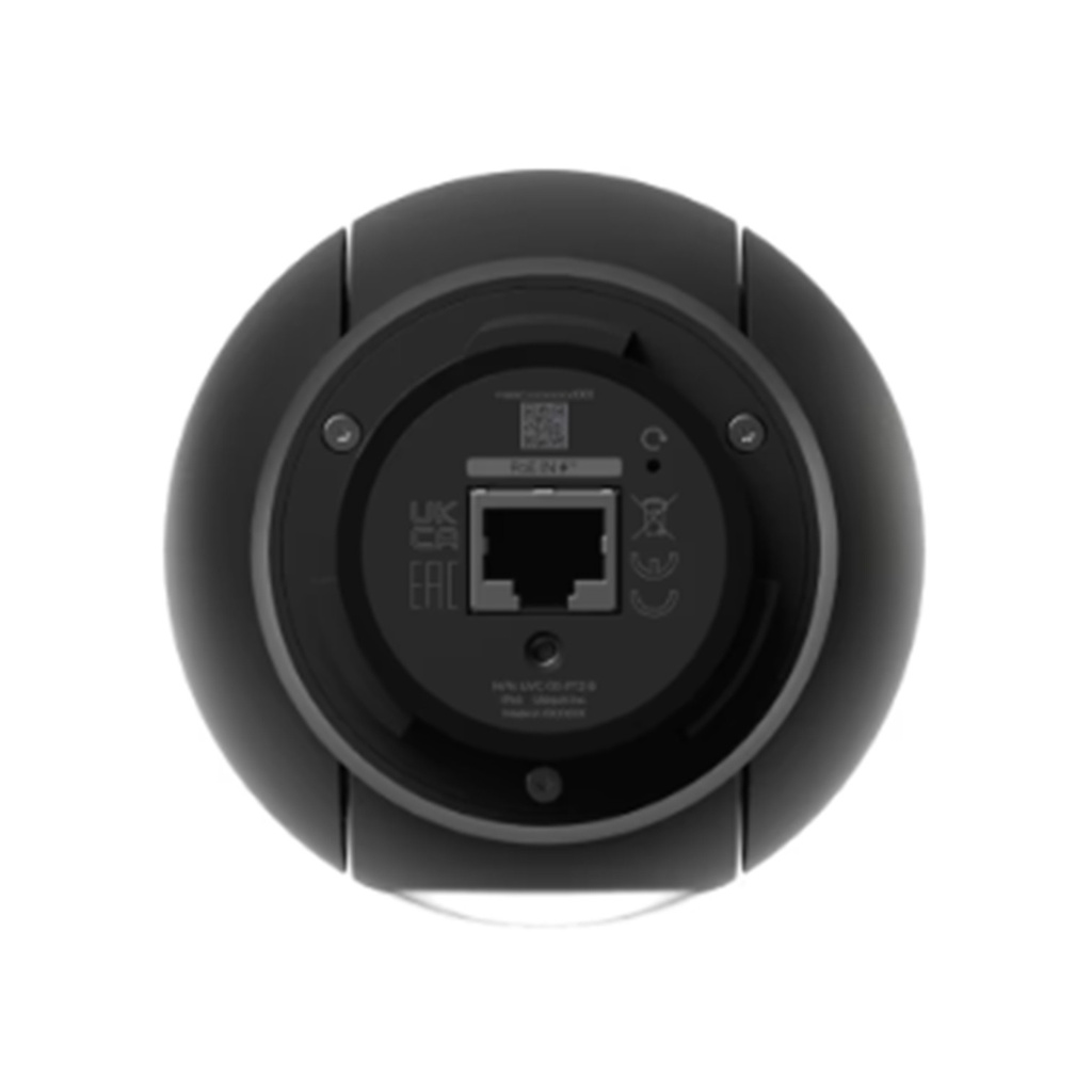 [UVC-G5-PTZ-B] Ubiquiti - Cámara IP POE+ UniFi G5 PTZ 2K [4Mp] Control de Giro e Inclinación Zoom Óptico 2X Visión Nocturna IR 20 Metros Interior/Exterior [Negro]