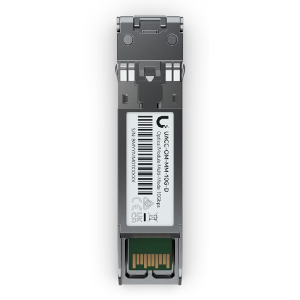[UACC-OM-MM-10G-D-20] Ubiquiti - UFiber Módulo SFP+ 10G Transceptor MiniGibic MultiModo 10Gbps Hasta 300 Metros Conectores LC [20 Unidades]