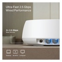 [BE25-2PACK] TP-Link - Router Inalambrico Wi-Fi 7 Mesh IA Doble Banda de  3.6 Gbps 2 Puertos 2.5G BE3600 WiFi7 [2 Unidades]