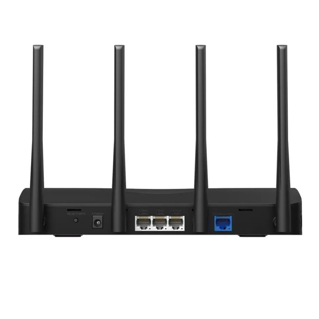 [MR27BE] Mercusys - Router Inalambrico Wi-Fi 7 EasyMesh Doble Banda de 3.6 Gbps Puertos 2.5G BE3600 WiFi7