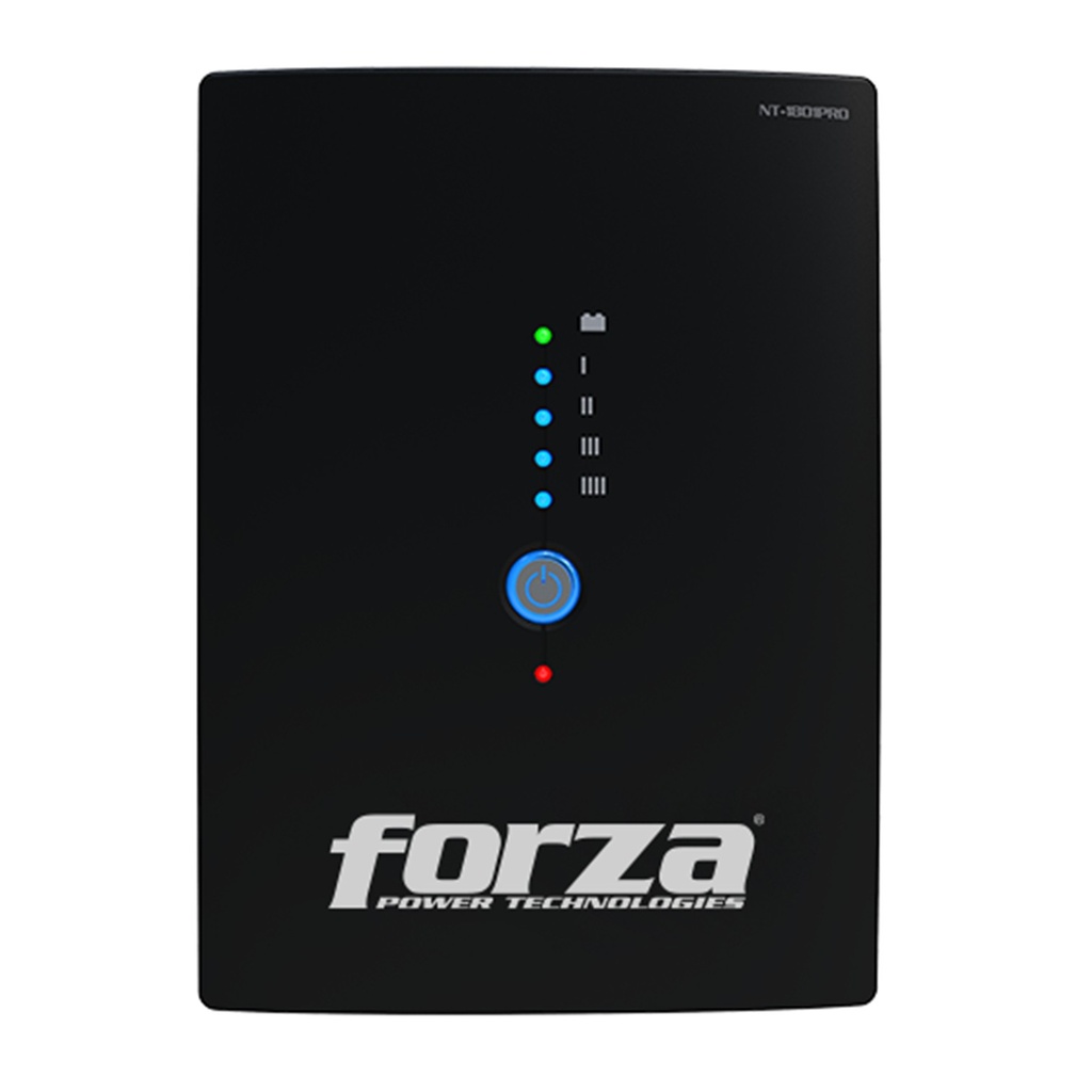 [NT-1801PRO] Forza - UPS SMART 1800VA/900W 120V 10 NEMA RJ45