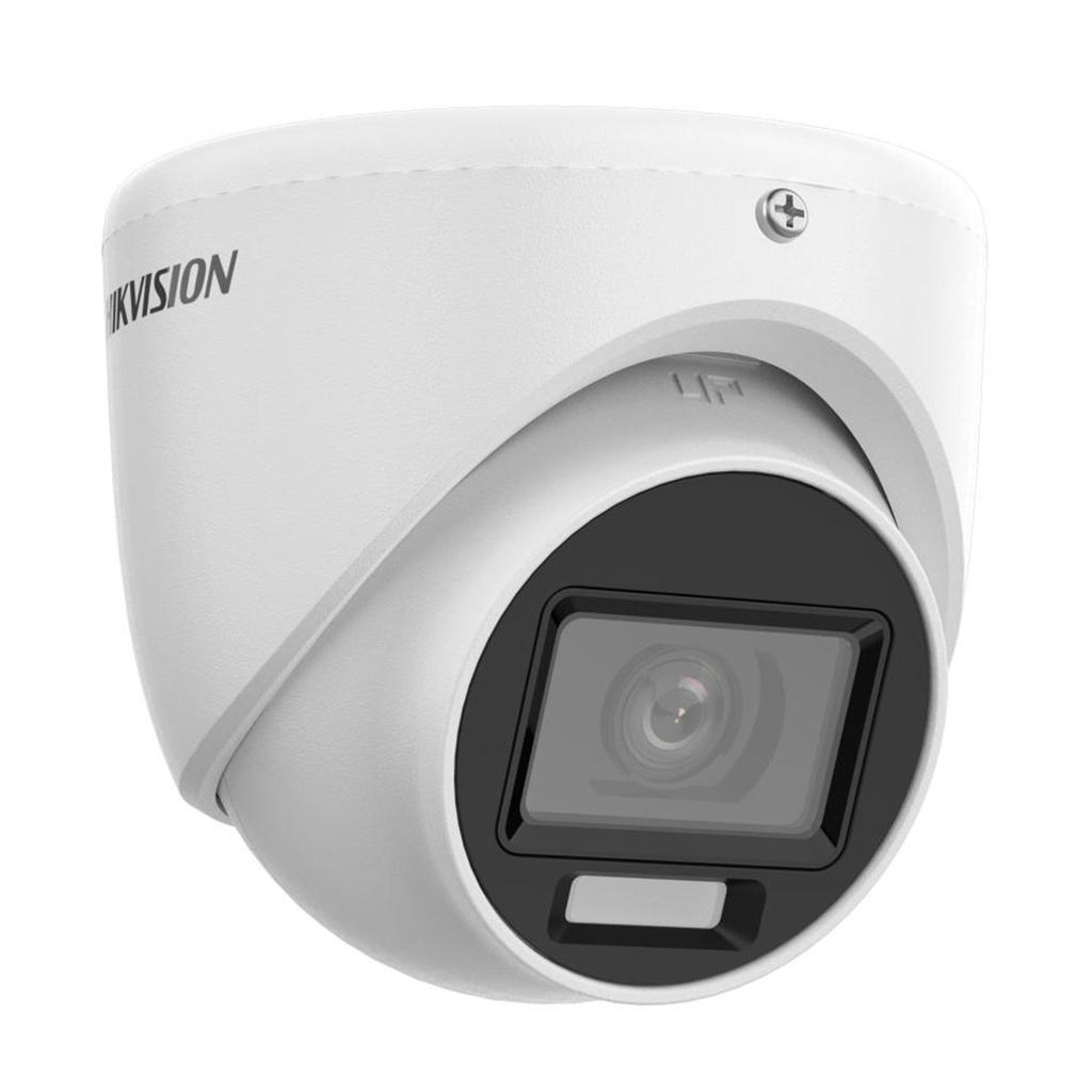[DS-2CE76K0T-EXLMF(2.8mm)] Hikvision - Cámara HD Domo Smart Hybrid Light  3K Lente 2.8mm [Metalico]