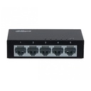 [DH-PFS3005-5ET] Dahua - Switch para Escritorio con 5 Puertos (10/100 Mbps) Carcasa Metalica [No Administrable]