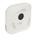 [DHI-ARA13-W2(R)] Dahua - Sirena Inalámbrica para Exterior con Estrobo Rojo 110dB Múltiples Sonidos de Alarma (Fuego Intrusión Pánico Médica) IP65 Alarma de Batería Baja Frecuencia 433MHz [Bateria 4 x CR123A]