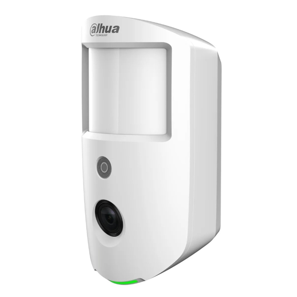 [DHI-ARD1731-W2] Dahua - Cámara PIR Inalámbrica con Dectector de Movimiento 88 Grados de Apertura 12 Metros de IR Inmunidad de Mascotas PIR con 3 Niveles Ajustables Monitoreo de Temperatura Frecuencia 433MHz [Bateria 3 x CR123A]