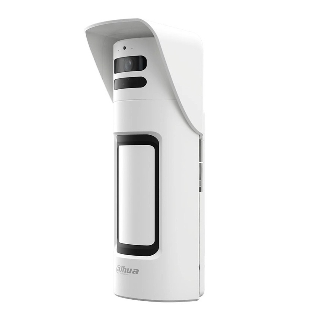 [DHI-ARD2251E-W2(V)] Dahua - Cámara PIR Inalámbrico para Exterior Triple Tecnología Inmunidad a mascotas LED indicador 3 Niveles de Sensibilidad y Detección Precisa Mediante PIR y Microondas Frecuencia 433MHz [Bateria 4 x CR123A]
