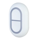 [DHI-ARD822-W2-B] Dahua - Botón de Pánico Inalámbrico de 2 Botones Indicador de Estado con Luz Led IP54 Alarma de Batería Baja Frecuencia 433MHz [Bateria 1 x CR2032]