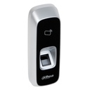 [DHI-ASR1102A(V3)] Dahua - Lector de Acceso de Reconocimiento de Tarjetas (IC Mifare) de Identificación Sin Contacto y Huellas (3.000) con Retroiluminación Azul Comunicación RS-485 y Wiegand Uso en Interiores