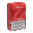 [DHI-HY-1500-CTXF] Dahua - Lampara Estroboscópica con Sirena Direccionable de 2 Hilos Sin Polaridad Volumen de 75 dB–115 dB DC24V [WisuAlarm]