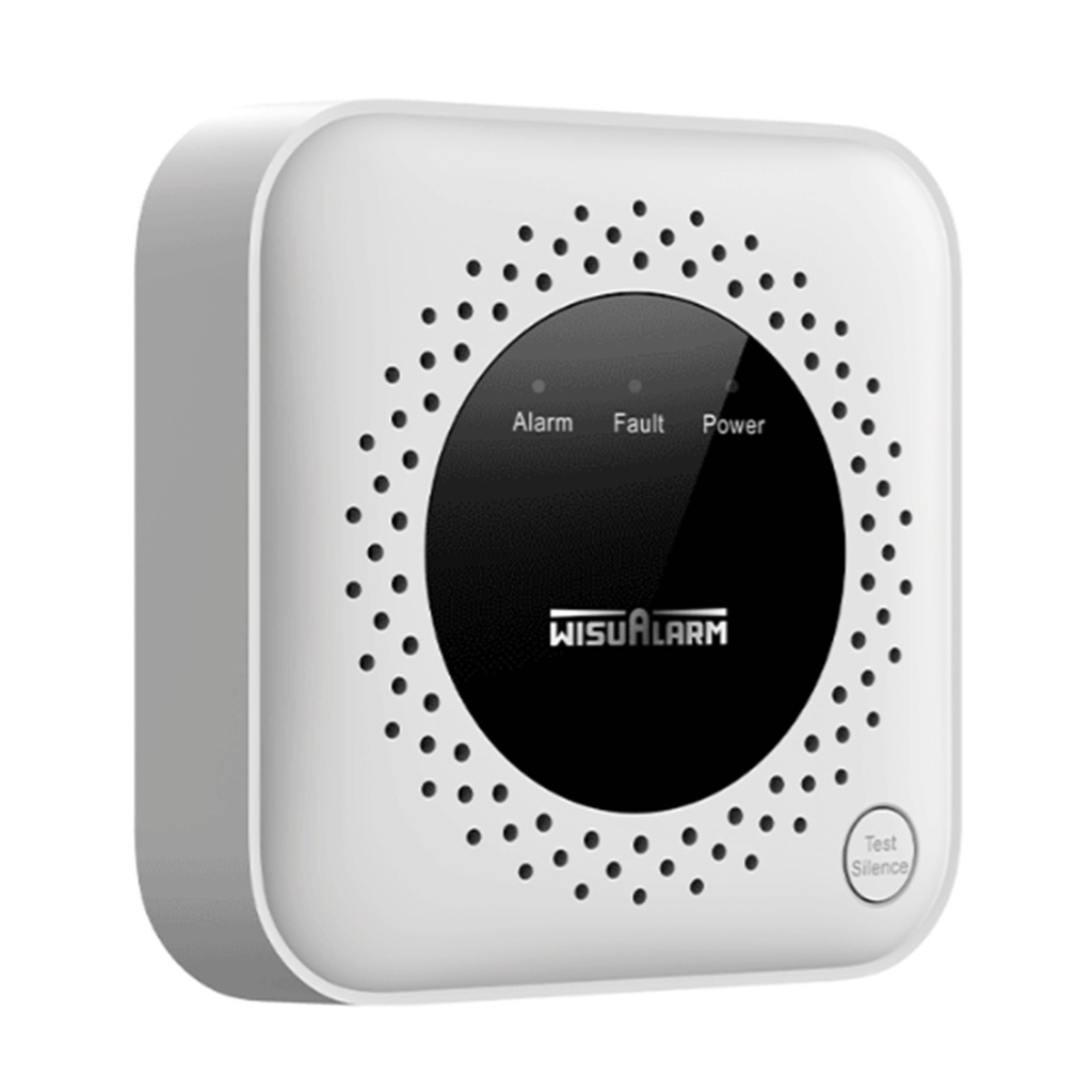 [DHI-HY-GB40A] Dahua - Detector de Gas Propano (CH3H8) Independiente Sensor de Gas Catalítico Salida de Relevador Salida de Válvula Detección de Temperatura Ambiente Alarma de 70 dB LED Indicadores Certificación CE [WisuAlarm]