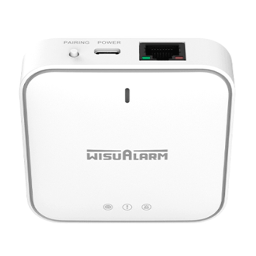 [DHI-HY-GW01A] Dahua - Gateway Inalámbrico Compatible con Productos Interconectados Inalámbricos WisuLink Comunicación Dual Basada en Ethernet y Wi-Fi [WisuAlarm]
