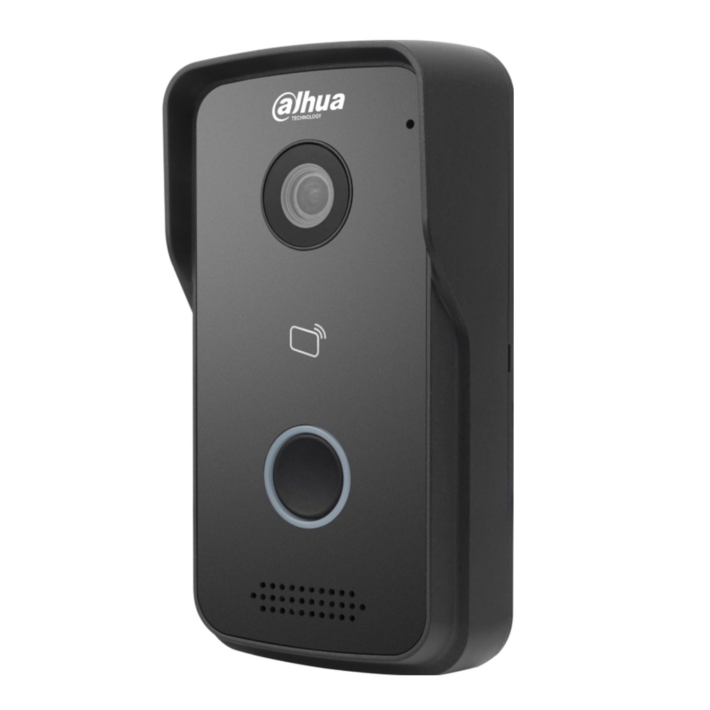 [DHI-KTP03] Dahua - Kit de Videoportero con Puerto PoE IP Monitor de 7" Frente de Calle con Camara de [2Mp] Apertura de Puerta Soporta hasta 10.000 Tarjetas (IC Mifare) [Incluye 1 x DHI-VTO2111D-P-S3 1 x DHI-VTH2621G-P 1 x DH-PFS3006-4ET-36]