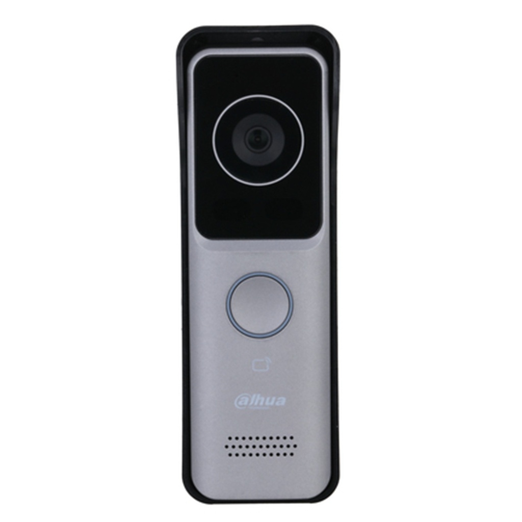 [DHI-KTW02] Dahua - Kit de Videoportero con Puerto PoE IP y Wi-Fi Monitor de 7" Frente de Calle con Camara de [2Mp] Ranura MicroSD hasta (max. 256 GB) Apertura de Puerta Soporta Hasta 3000 Tarjetas IC Mifare
