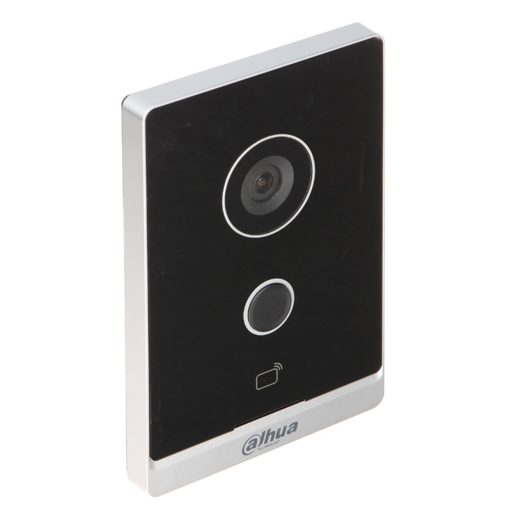 [DHI-VTO2211G-WP-S2] Dahua - Estación de Puerta IP Videoportero con PoE y Wi-Fi Videollamada Bidireccional con Monitores Desbloqueo con Tarjetas (IC) APP y Monitores Admite Micro SD card (max. 256 GB) IP65 Uso en Intetiores y Exteriores