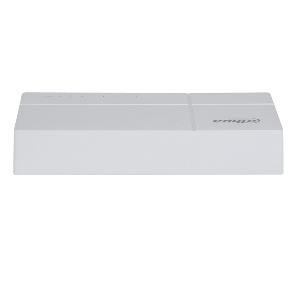 [DH-SF1008L] Dahua - Switch para Escritorio con 8 Puertos (10/100 Mbps) Carcasa Plástica [No Administrable]