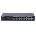 [DH-S3024-24GT] Dahua - Switch para Montaje en Rack de 24 Puertos con 24 Puertos (Gigabit) Carcasa Metálica [No Administrable]
