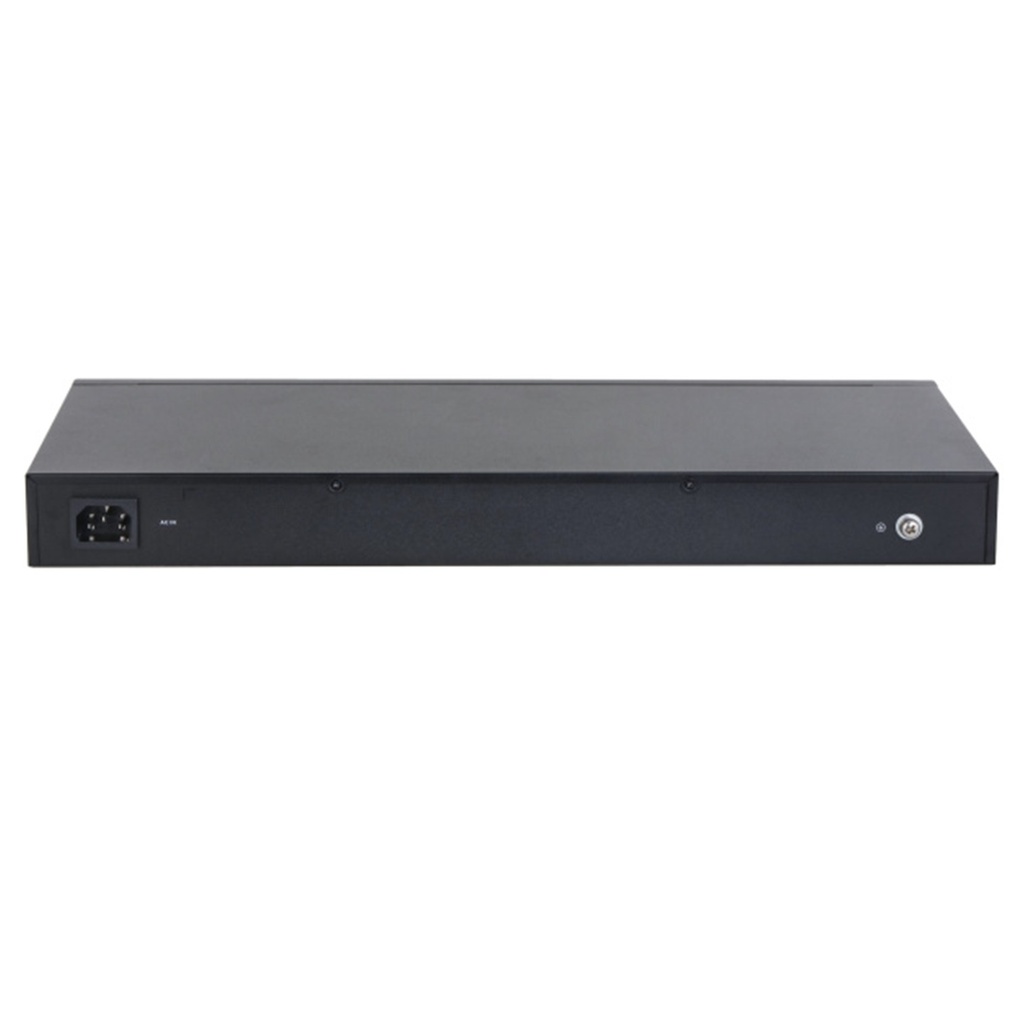 [DH-S3220-16GT-240] Dahua - Switch PoE para Montaje en Rack de 20 Puertos con 16 Puertos PoE (Gigabit) 2 Puertos Uplink (Gigabit) y 2 Puertos SFP (Gigabit) Carcasa Metálica Total PoE 240W [No Administrable]