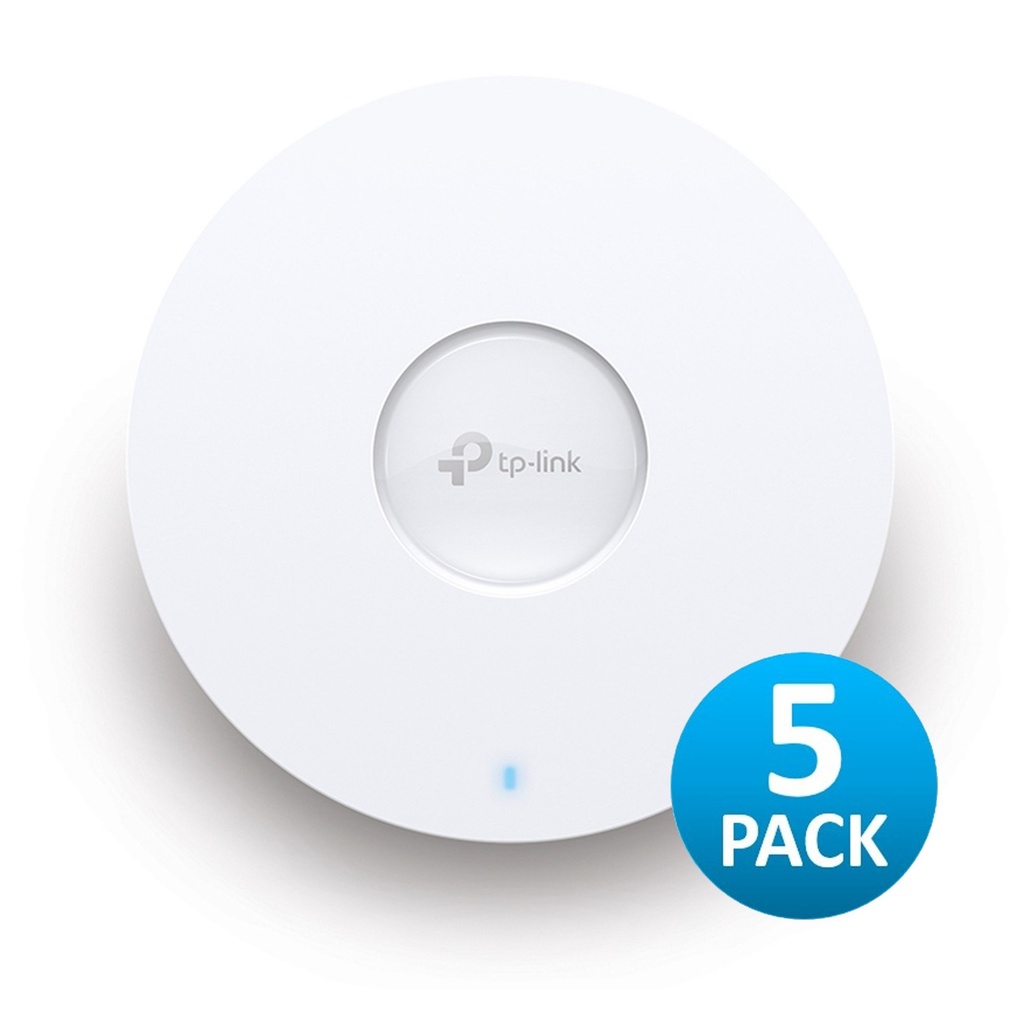 [EAP653-5PACK] TP-Link - Punto de Acceso Wi-Fi 6 de Montaje en Techo AX3000 Mesh [Omada]