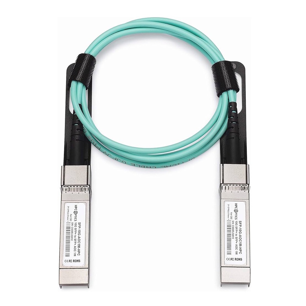 [UACC-AOC-SFP10-10M] Ubiquiti - Cable de Conexión Directa DAC de 10 metros SFP+ 1/10Gbps