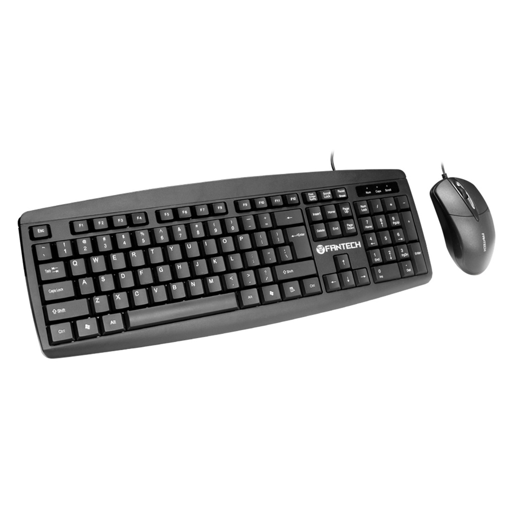[KM-100] Fantech - Teclado+Mouse Office KM-100 Cableado