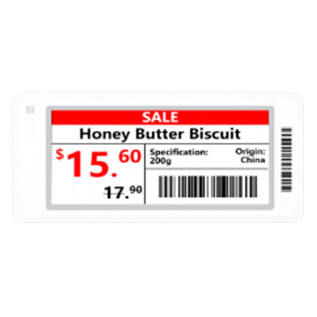 [DHI-ESL-E029C-N] Dahua - Etiqueta ESL [C] 2.9" 3 Colores B/W/R NFC Carcaza Blanca