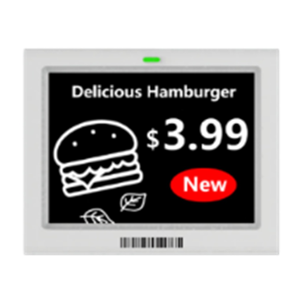 [DHI-ESL-E042A-N] Dahua - Etiqueta ESL [A] 4.2" 3 Colores B/W/R NFC Carcaza Blanca