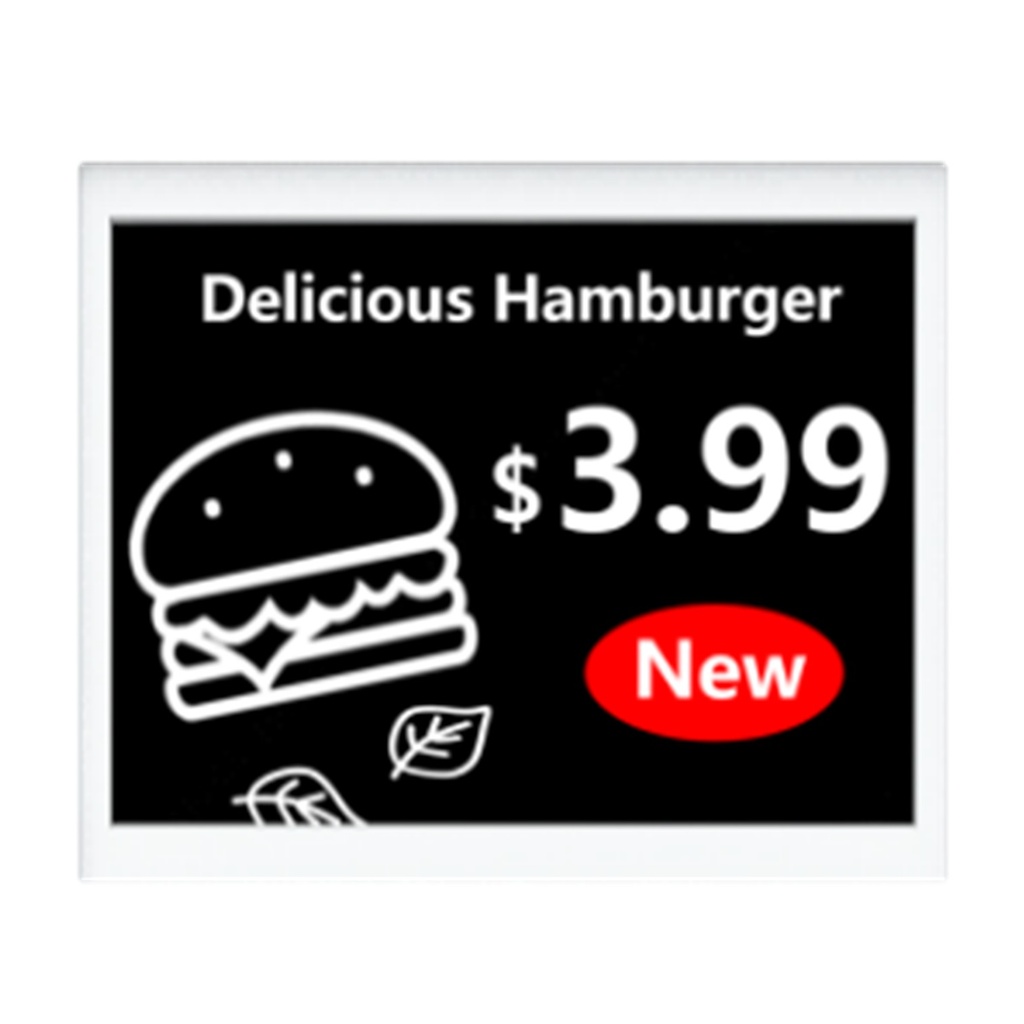 [DHI-ESL-E116A-N] Dahua - Etiqueta ESL [A] 11.6" 3 Colores B/W/R NFC Carcaza Blanca