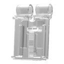 [DHI-ESL-BH01] Dahua - Soporte ESL Ajustable para Ganchos en T Compatible: E015A, E015C, E018A, E021A, E021C, E021C-F, E026A, E026C, E026C-F, E029A, E029C [32x48x23.1mm] Adecuado para Varillas con Diámetro de 5-7.5mm con Bisagra para la Funcionalidad Abatible Material PC