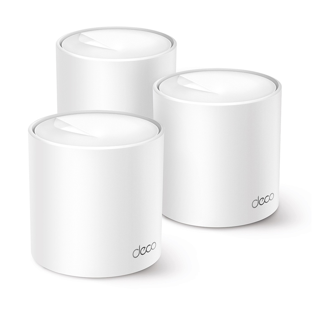 [DECO-X10-3PACK] TP-Link - Router Inalambrico WiFi Mesh Doble Banda AX1500 WiFi6 [3 Unidades]
