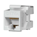 [ATB-COUPLER6AB] Beconnect  - Conector Keystone Jack Coupler RJ-45 Categoria 6A Blanco [Unidad]