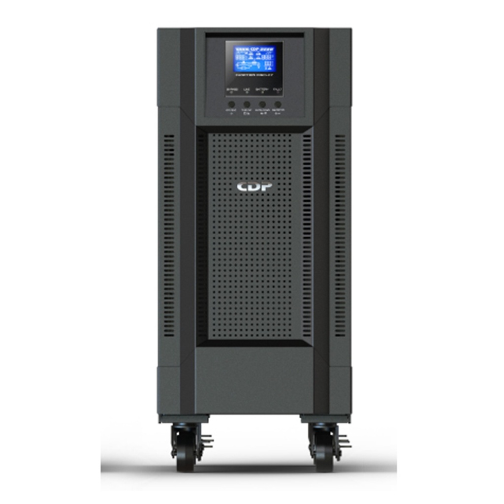 [UPO22-10] CDP - UPS de Torre En Linea de Doble Conversión Onda Senoidal para Montaje en Piso 10Kva / 10.000Va / 10.000W / 220V con Pantalla LCD 4 Salidas 5-15R