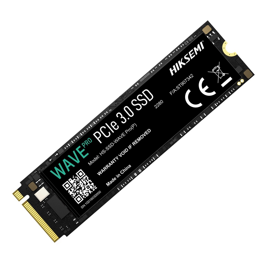 [HS-SSD-WAVE-Pro(P)-512G] Hiksemi By Hikvision - Disco de Estado Solido SSD 512Gb PCIe 3.0 NVMe 3520 MB/s M.2 2280