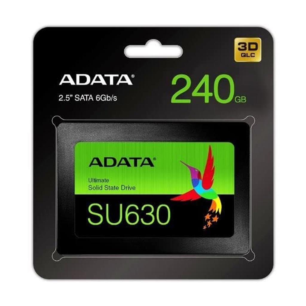 [ASU630SS-240GQ-R] Adata - Disco de Estado Solido SU630 SSD 240Gb 2.5" SATAIII