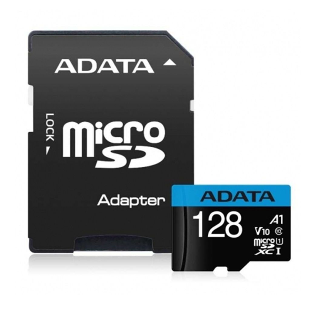 [AUSDX128GUICL10A1-RA1] Adata - Memoria Flash 128GB microSDXC UHS-I Clase 10 con Adaptador