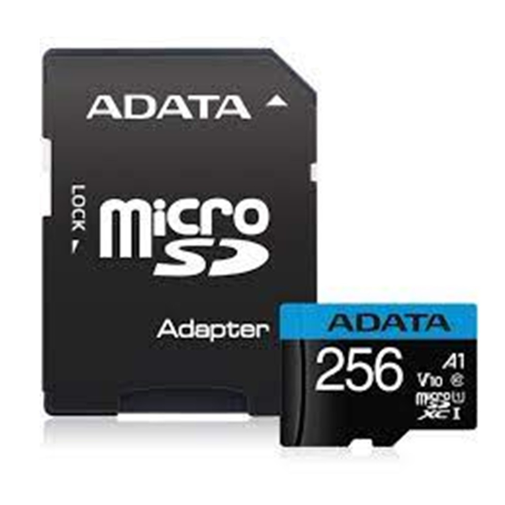[AUSDX256GUICL10A1-RA1] Adata - Memoria Flash 256GB microSDXC UHS-I Clase 10 con Adaptador