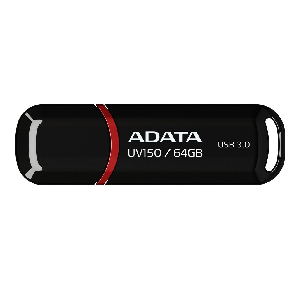 [AUV150-64GB (Black)] Adata - Memoria Pendrive USB DashDrive UV150 64GB USB 3.2 [Negro]