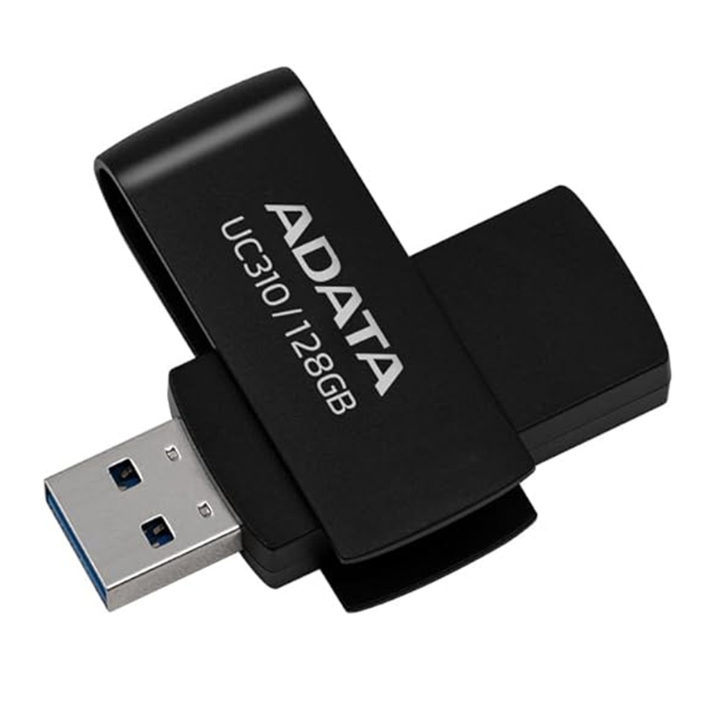 [UC310-128G-RBK] Adata - Memoria Pendrive USB DashDrive UC310 128GB USB 3.2 [Negro]